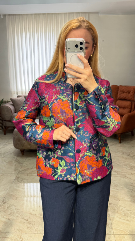 کت زنانه مجلسی ژاکاردترک وارداتی
