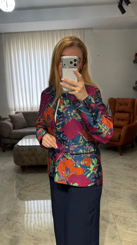 کت زنانه مجلسی ژاکاردترک وارداتی