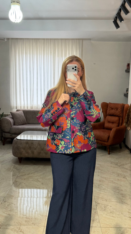 کت زنانه مجلسی ژاکاردترک وارداتی